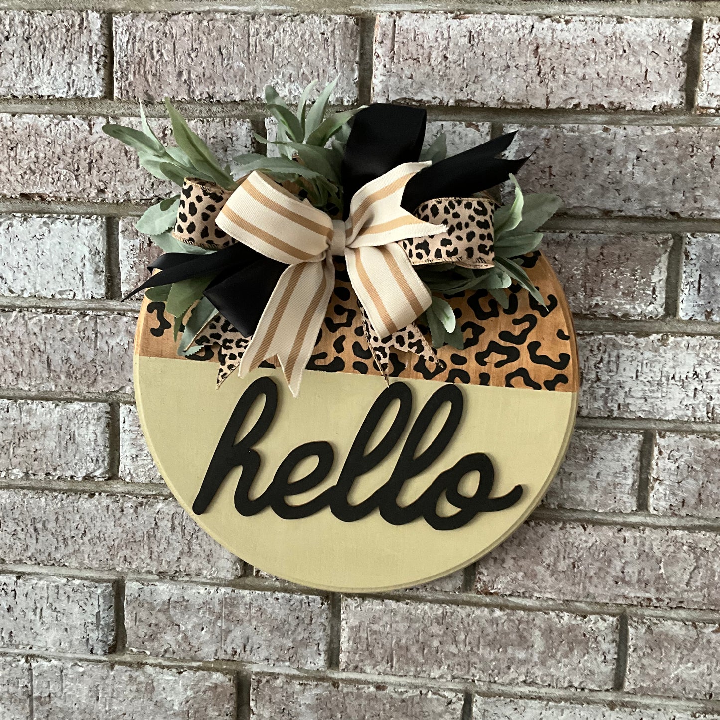 12” Hello Door Hanger