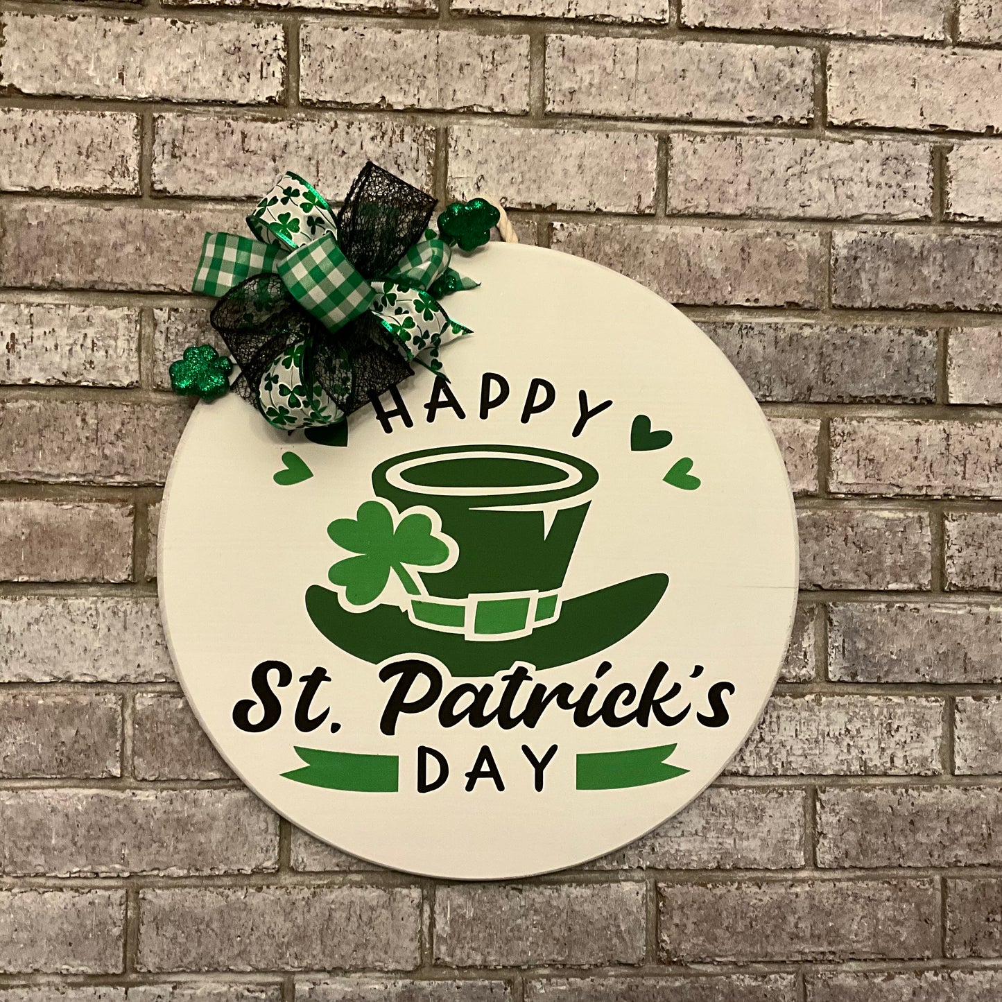 St Patrick Wooden Sign Decor inside or outdoor