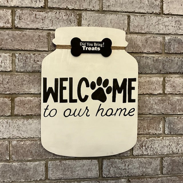 welocome Dog Door Hanger