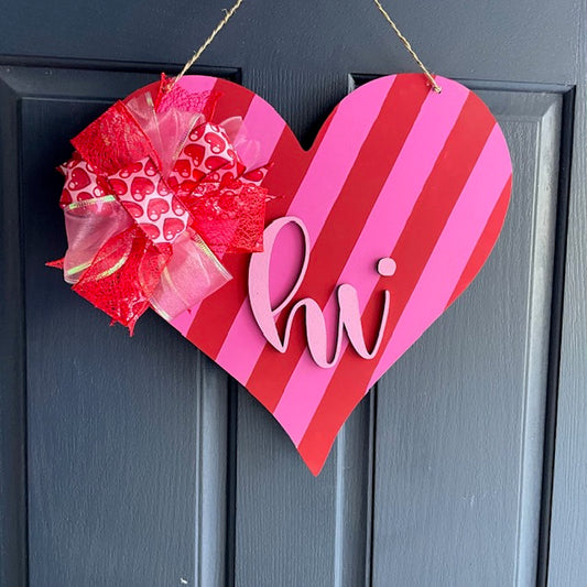 Red & Pink Heart Valentines Decor