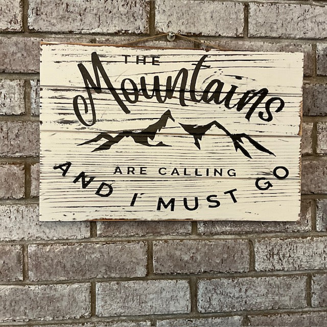 Mountains are calling