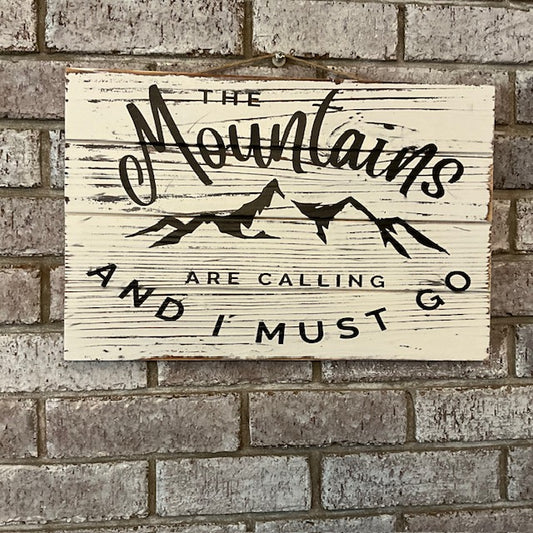 Mountains are calling